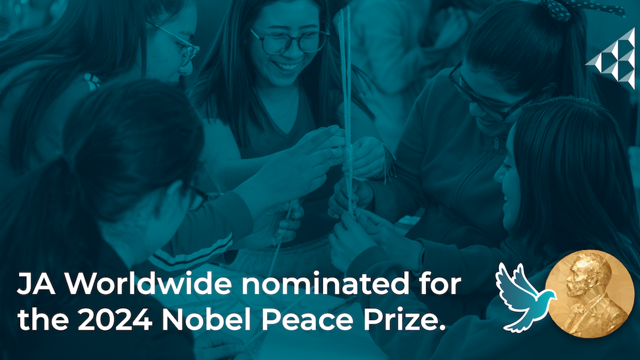 JA Worldwide Nominated for the 2024 Nobel Peace Prize
